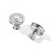 khtumeware 2 Pack 114 Inch32mm Polished Chrome Round Cabinet Knobs Heavy Duty Soild Cabinet Knobs Kitchen Cabinet Hardware for Cupboard Drawer Handles