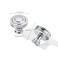 khtumeware 2 Pack 114 Inch32mm Polished Chrome Round Cabinet Knobs Heavy Duty Soild Cabinet Knobs Kitchen Cabinet Hardware for Cupboard Drawer Handles
