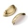 khtumeware 2 Pack 312 Drawer Pulls Brushed Brass Cabinet Cup Pulls Kitchen Hardware Cabinet Handles Drawer Handles Knobs 35 inch Hole Center