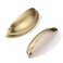 khtumeware 2 Pack 334 Gold Drawer Pulls Brushed Brass Cabinet Cup Pulls Kitchen Hardware Cabinet Handles Drawer Handles Knobs 334 inch Hole Center