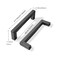 khtumeware 2 Pack 4 inch Center to Center Solid Black Cabinet Pulls Square Bar Drawer Handles Cabinet Handles Matte Black Drawer Pulls Kitchen Cabinet Hardware