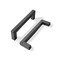 khtumeware 2 Pack 4 inch Center to Center Solid Black Cabinet Pulls Square Bar Drawer Handles Cabinet Handles Matte Black Drawer Pulls Kitchen Cabinet Hardware