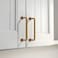 khtumeware 2 Pack 5 inch Hole Center Antique Brass Cabinet Pulls Vintage Cabinet Handle Kitchen Hardware Farmhouse Vintage Dressing Table Drawer Handle Classic Wardrob