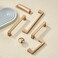 khtumeware 2 Pack 5 Inch128mm Kitchen Cabinet HandlesChampagne Bronze Cabinet Pulls Kitchen Cabinet Hardware Furniture Pulls for Bathroom Cupboard Drawer Handles Dresser Pulls