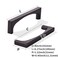 khtumeware 2 Pack Solid Handles 4Inch102mm Oil Rubbed Bronze Cabinet PullsHeavy Duty Venetian Bronze Handles Cupboards Drawers and Bathroom Hardware