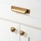 khtumeware 20 Pack 3 Drawer Pulls Antique Brass Cabinet Cup Pulls Kitchen Hardware Vintage Cabinet Handles Drawer Handles Knobs 3 inch Hole Center