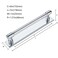 khtumeware 5 Pack 6 Inch152 mm Center to Center Polished Chrome Cabinet Pull Backplate with Base Plate Zinc Solid Kitchen Cabinet Handles Drawer Pulls Cabinet Hardware
