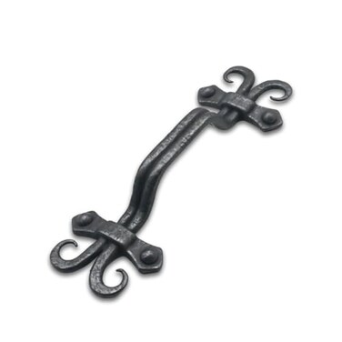 khtumeware 5 Pack Rustic Black Cabinet Pulls 334 Inch Hole Center Hammered Vintage Kitchen Cabinet Handles Hardware for Dresser Drawers Antique Black Refined Rustic Collection