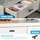 KNOBWELL 12 Pack Black Cabinet Knobs Single Hole 2 in Matte Black Dresser Drawer Knobs and Pulls for Cabinet Cupboard Vanity
