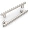KNOKLOCK 10 Pack 5 Inch128mm Kitchen Cabinet Handles Brushed Satin Nickel Cabinet Pulls Kitchen Cabinet Hardware Drawer Pulls for Cupboard Wardrobe