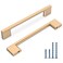 KNOKLOCK 10 Pack 5 Inch128mm Kitchen Cabinet Handles Champagne Bronze Cabinet Pulls Kitchen Cabinet Hardware Drawer Pulls for Cupboard Wardrobe
