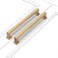KNOKLOCK 10 Pack 7 Inch177mm Kitchen Cabinet Handles Champagne Bronze Cabinet Pulls Gold Kitchen Cabinet Hardware Drawer Pulls for Dresser Cupboard Wardrobe
