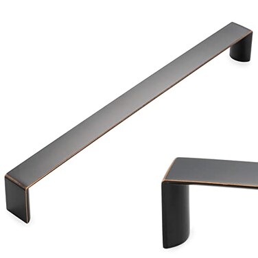 KOOFIZO 1 Pack 845 Inch Oil Rubbed Bronze Kitchen Cabinet Pulls Rubbed Bronze Cabinet Handles Bronze Cabinet Hardware for Kitchen Cabinets 1912 Drawer Dresser Cupboard Bedroom Bathroom