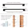 KOOFIZO 1 Pack 845 Inch Oil Rubbed Bronze Kitchen Cabinet Pulls Rubbed Bronze Cabinet Handles Bronze Cabinet Hardware for Kitchen Cabinets Drawer P01 Dresser Cupboard Bedroom Bathroom
