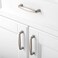 KOOFIZO 10 Pack 334 Inch Brushed Nickel Kitchen Cabinet Pulls Satin Silver Cabinet Handles Nickel Cabinet Hardware for Kitchen Cabinets 1817 Drawer Dresser Cupboard Bedroom