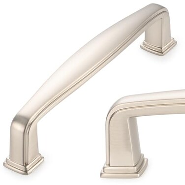 KOOFIZO 10 Pack 334 Inch Brushed Nickel Kitchen Cabinet Pulls Satin Silver Cabinet Handles Nickel Cabinet Hardware for Kitchen Cabinets 1817 Drawer Dresser Cupboard Bedroom