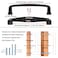 KOOFIZO 10 Pack 334 Inch Oil Rubbed Bronze Kitchen Cabinet Pulls Rubbed Bronze Cabinet Handles Bronze Cabinet Hardware for Kitchen Cabinets 1817 Drawer Dresser Cupboard Bedroom