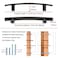 KOOFIZO 10 Pack 334 Inch Polished Chrome Kitchen Cabinet Pulls Polished Chrome Cabinet Handles Chrome Cabinet Hardware for Kitchen Cabinets 1961 Drawer Dresser Cupboard Bedroom