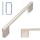 KOOFIZO 10 Pack 5 Inch Brushed Nickel Kitchen Cabinet Pulls Stain Nickel Cabinet Handles Silver Cabinet Hardware for Kitchen Cabinets Drawer P01 Dresser Cupboard Bedroom Bathroom