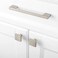 KOOFIZO 10 Pack 5 Inch Brushed Nickel Kitchen Cabinet Pulls Stain Nickel Cabinet Handles Silver Cabinet Hardware for Kitchen Cabinets Drawer P01 Dresser Cupboard Bedroom Bathroom