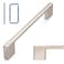 KOOFIZO 10 Pack 5 Inch Brushed Nickel Kitchen Cabinet Pulls Stain Nickel Cabinet Handles Silver Cabinet Hardware for Kitchen Cabinets Drawer P01 Dresser Cupboard Bedroom Bathroom
