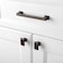 KOOFIZO 10 Pack 5 Inch Cabinet Pulls Oil Rubbed Bronze Furniture Handle for Kitchen Cupboard Door Bedroom Dresser Drawer Bathroom Wardrobe Hardware
