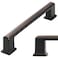 KOOFIZO 10 Pack 5 Inch Cabinet Pulls Oil Rubbed Bronze Furniture Handle for Kitchen Cupboard Door Bedroom Dresser Drawer Bathroom Wardrobe Hardware