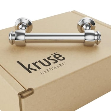 Kruse Hardware 30386 10Pack Milano Door and Drawer Pull 3in CentertoCenter Polished Chrome