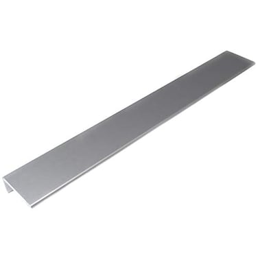 Laurey 9650112 Inch Overall Edge Pull for Cabinet Doors and Drawer Fronts Anodized Aluminum