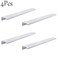 LC LICTOP 1378 Inches White Cabinet Handles 4Pcs 10 Inches Hole Spacing