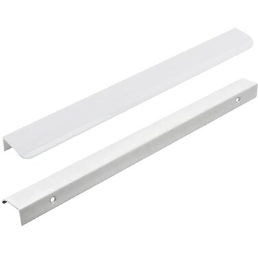 LC LICTOP 1378 Inches White Cabinet Handles 4Pcs 10 Inches Hole Spacing