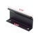LC LICTOP 315 Inch Black Curved Edge Finger Pulls 4Pcs 252 Inch Hole Spacing Aluminum Alloy Funiture Pull Back Mount Concealed Handles for Cabinets Cupboard Drawer Dresser Wardrobe