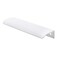 LC LICTOP Curved Edge Pull Handles 59 Inch Edge Finger Tab Handle for Caibnets Drawer Closet Door Wardrobe Cupboard 10 Inch Hole Spacing 10 Pcs White Edge Pulls