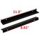 LC LICTOP Edge Pull Handles for Cabinets 118 Inch Aluminum Alloy Finger Tab Pulls Concealed Drawer Handles for Kitchen Dresser Wardrobe 882 Inch Hole Spacing 6Pcs Black Edge Pulls