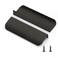 LEAPHZOT Edge Finger PullConcealed Kitchen Cabinet HandleTop Mount Flat Cabinet Pulls for Cupboard Door Drawer 6814 4 Matte Black 472120MM Overall Length