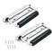 LifCratms 2Pcs Spring Loaded Case Handles 304 Stainless Steel Surface Mount Chest Handle with Rubber Grip Heavy Duty Cabinet Pulls Hardware for Toolbox Chest Case 122mm 482