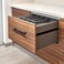 L&amp;lonpa Llonpa 30 Pack 5 Inch Matte Black Cabinet Handles Solid Aluminum Square Drawer Pulls Durable Modern Hardware for Kitchen Bedroom Bathroom Dresser