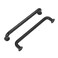 Malimali 5 Pack 5 Inch Matte Black Kitchen Cabinet Handles Black Modern Cabinet Pulls Antique Dresser Drawer Pulls Farmhouse Kitchen Hardware for Cabinets Cupboard Closet