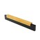 Mcredy Dresser Handles 63 Inch Hole Centers Black Wooden Cabinet Pulls for Cupboard Closet Doors Furniture Knobs 2 Packs