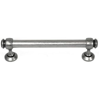 Laurey MNG Hardware 85364 Balance Cabinet Hardware Pull 8 Distressed Pewter