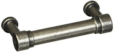 Laurey MNG Hardware 85564 Precision Cabinet Hardware Pull 3 Distressed Pewter