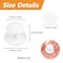 MOROBOR Adhesive Cabinet Knobs 4 PCS SelfStick Instant Kitchen Cabinet Knobs Drawer Pulls Stainless Steel Drawer Knobs for Windows Wardrobes Cabinets Drawers White