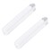 MOROBOR Mini SelfStick Instant Cabinet Drawer Pulls 2pcs Clear Acrylic SelfAdhesive Push Pull Handles for Dresser Cabinet Drawer Glass Doors Window