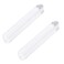 MOROBOR Mini SelfStick Instant Cabinet Drawer Pulls 2pcs Clear Acrylic SelfAdhesive Push Pull Handles for Dresser Cabinet Drawer Glass Doors Window