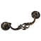 MuDuJia 4Pack 312 Inch Centers Vintage Style Antique Bronze Bail Drawer Pull Drop Swing Handles Cabinet Knob Kitchen Hardware 35 89 mm Centers 4