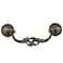 MuDuJia 4Pack 312 Inch Centers Vintage Style Antique Bronze Bail Drawer Pull Drop Swing Handles Cabinet Knob Kitchen Hardware 35 89 mm Centers 4