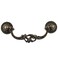 MuDuJia 4Pack 312 Inch Centers Vintage Style Antique Bronze Bail Drawer Pull Drop Swing Handles Cabinet Knob Kitchen Hardware 35 89 mm Centers 4