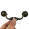 MuDuJia 4Pack 312 Inch Centers Vintage Style Antique Bronze Bail Drawer Pull Drop Swing Handles Cabinet Knob Kitchen Hardware 35 89 mm Centers 4