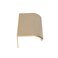 MY MIRONEY 6PCS Arc Finger Edge Pulls Aluminum Back Mount Concealed Tab Pull Handles Furniture Hardware Hidden Drawer Handles Brushed Gold 315 Length