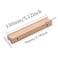 NAKUPENDA 4Pcs Wooden Drawer Handles Cupboard Cabinet Pulls Rectangle Wood Hardware Handles Pulls for Furniture Dresser Wardrobes Beech 96mm Hole Spacing